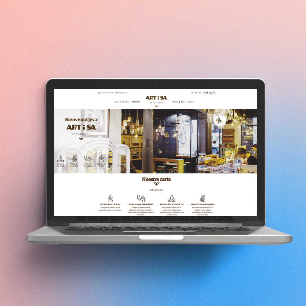 barcelona diseño web